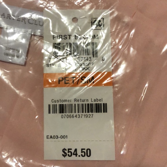 Charter Club Petite Surplice Top - Picture 4 of 4